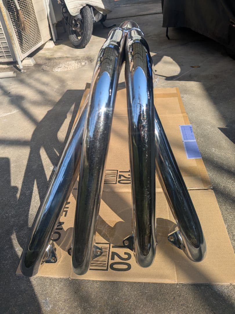 PRETTY RACING ショート管マフラー・イナズマ400用