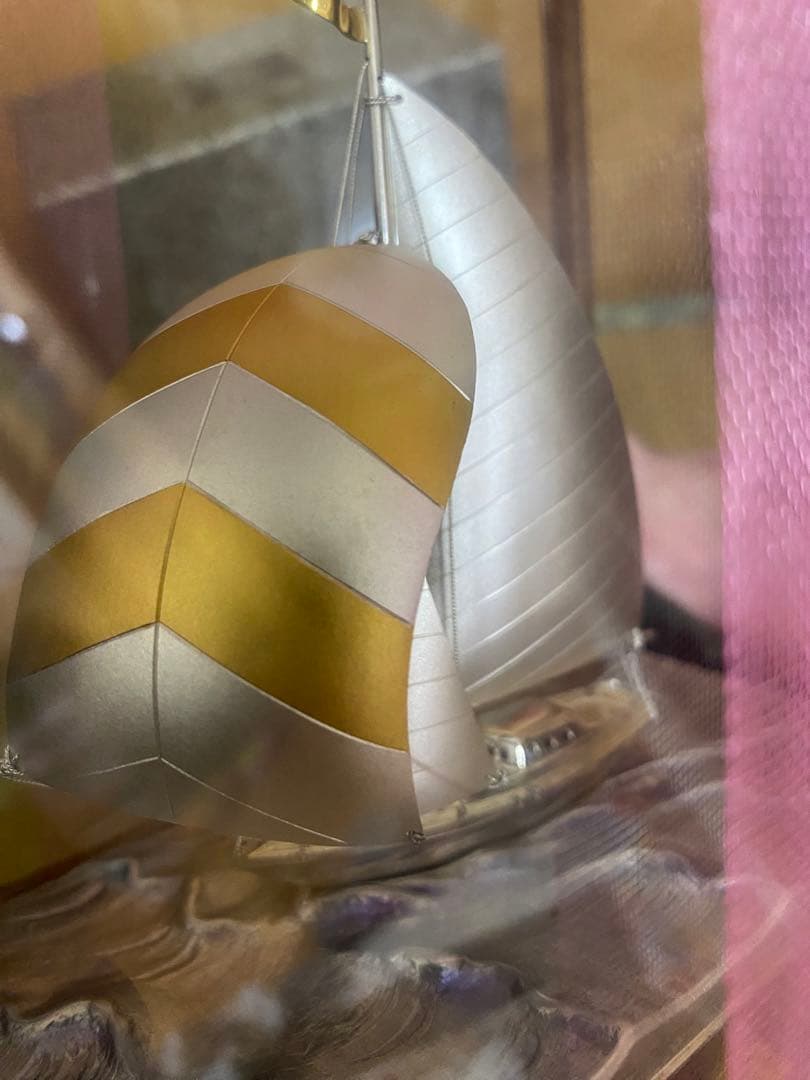 純銀製　TAKEHIKO ヨット　関武比古作