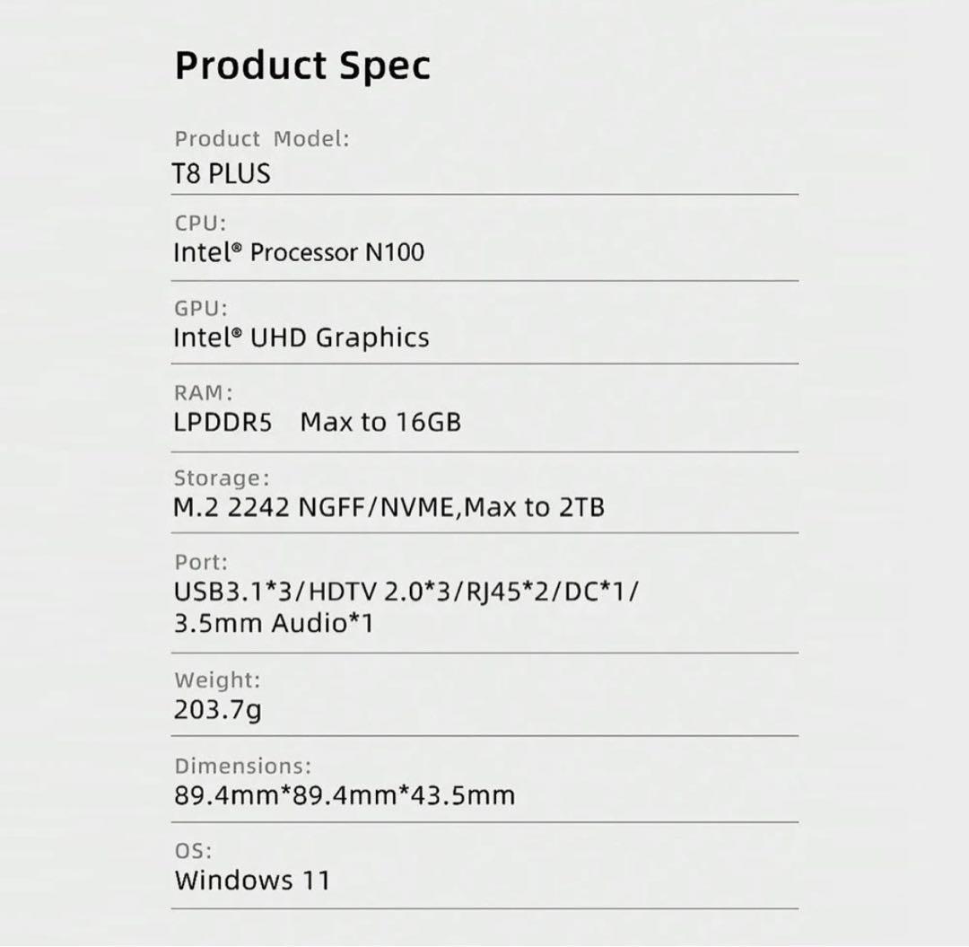 ミニPC コンパクトで使いやすい 新品未使用