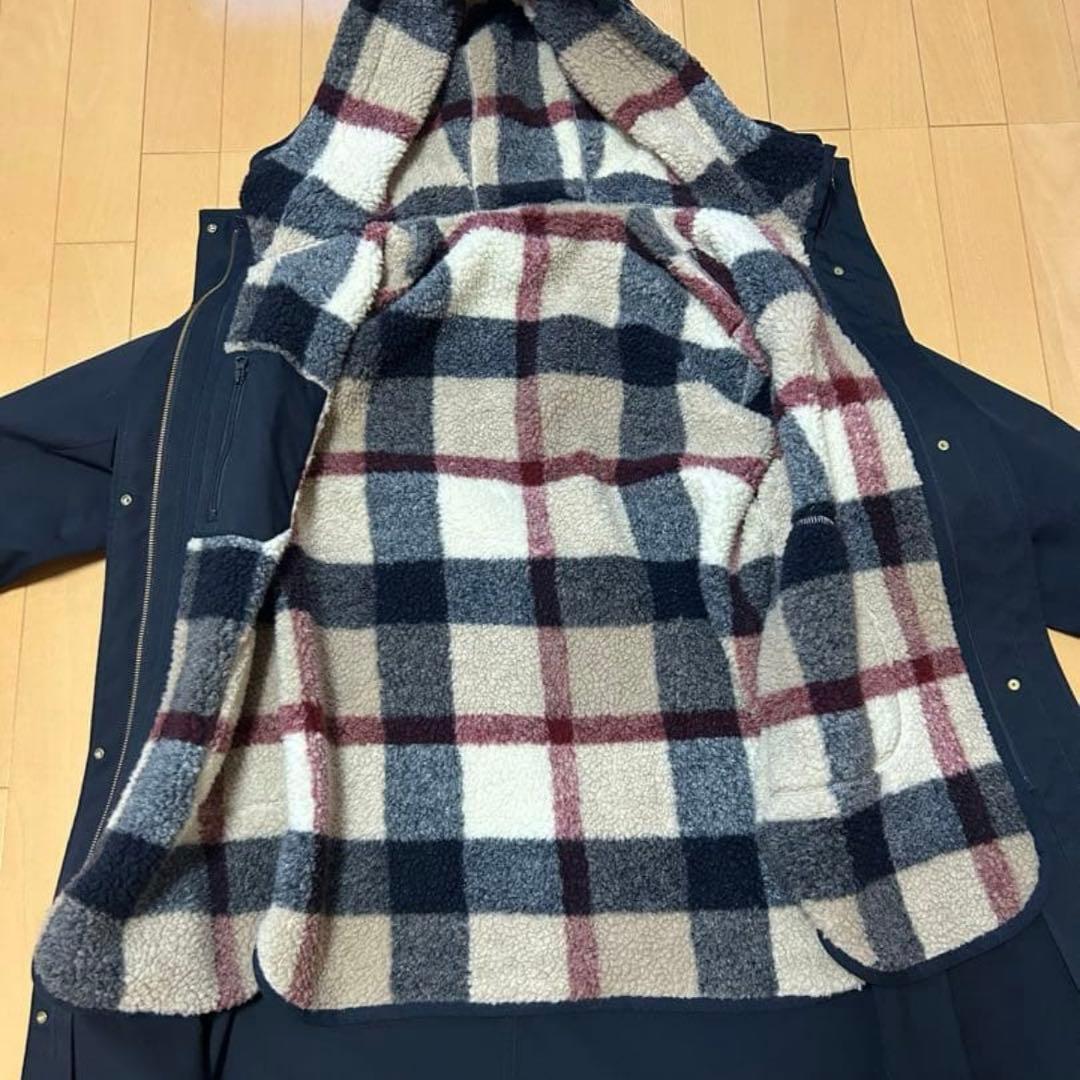 ブルーレーベル クレストブリッジ　モッズコート　インナー付きボアコート3way