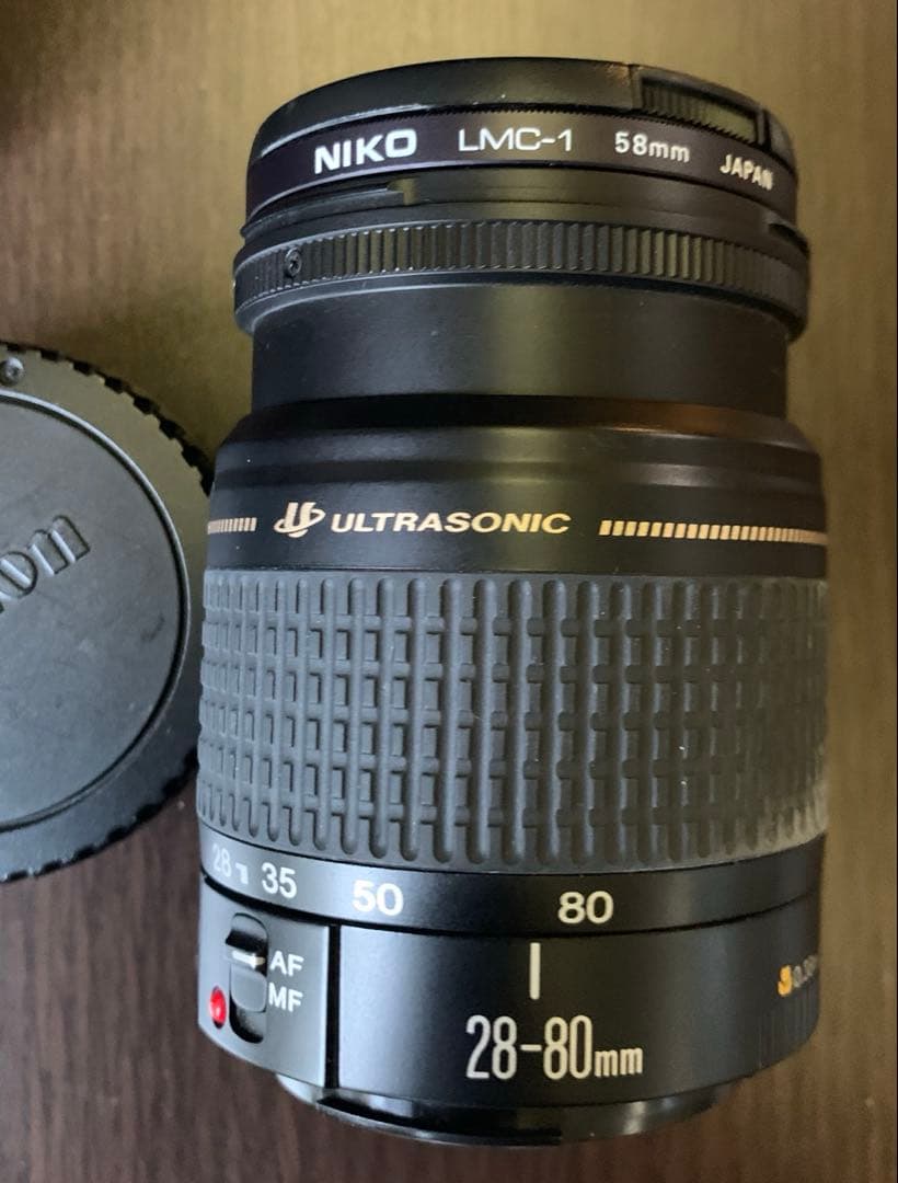 Canon EOS Kiss フィルム一眼レフカメラ 28-80/75-300