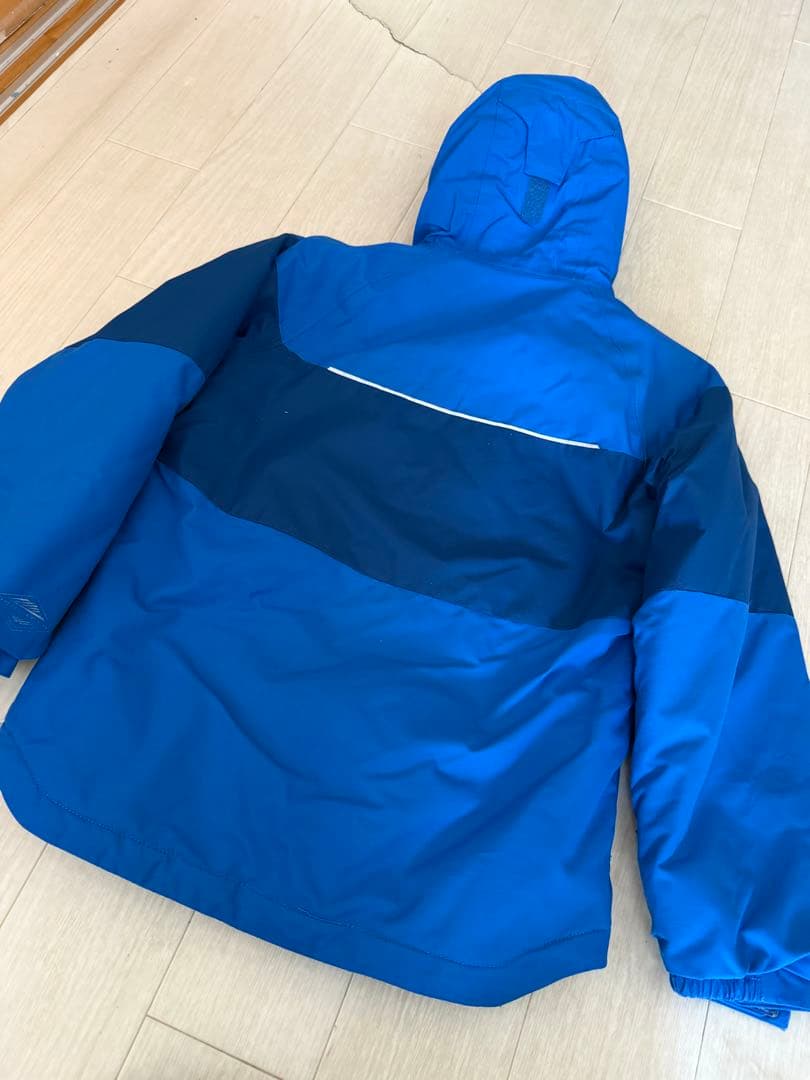 もこ★Columbia 子ども用スキーウェア 青