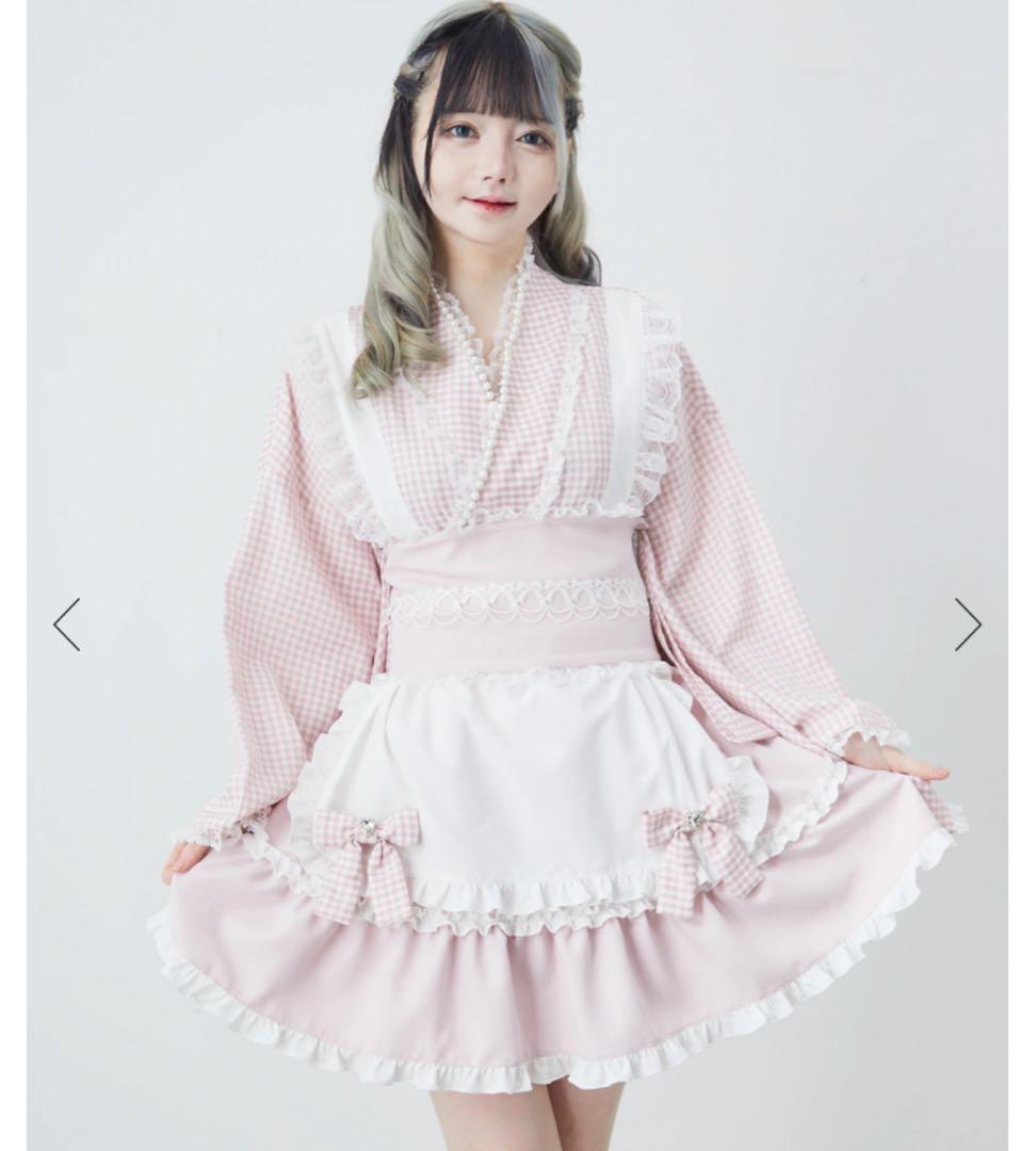 Ank Rouge☆ギンガムメイド浴衣ドレス