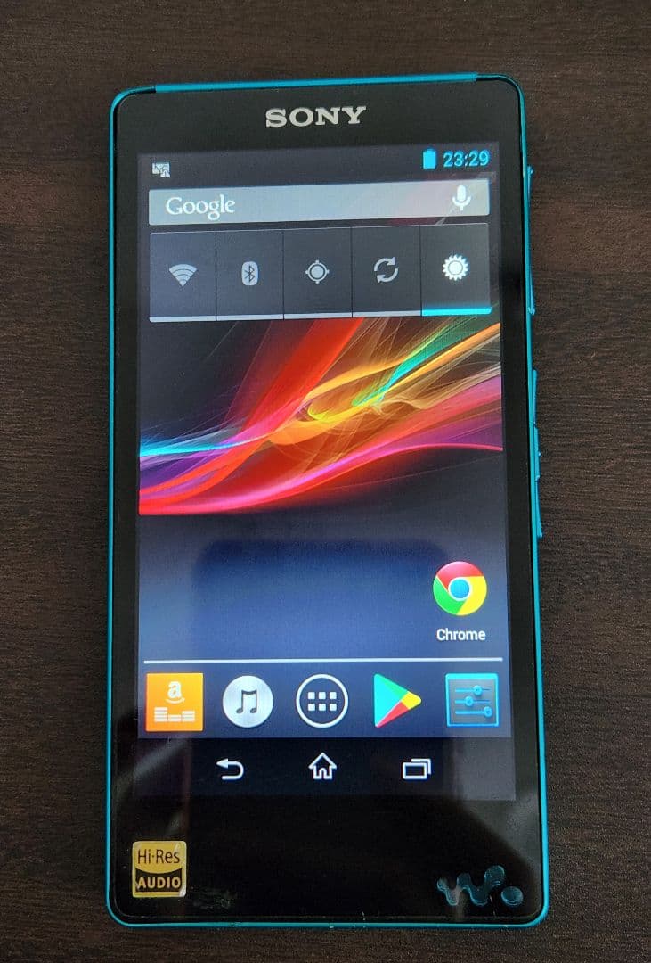 ソニー ウォークマン NW-F880 ブルー