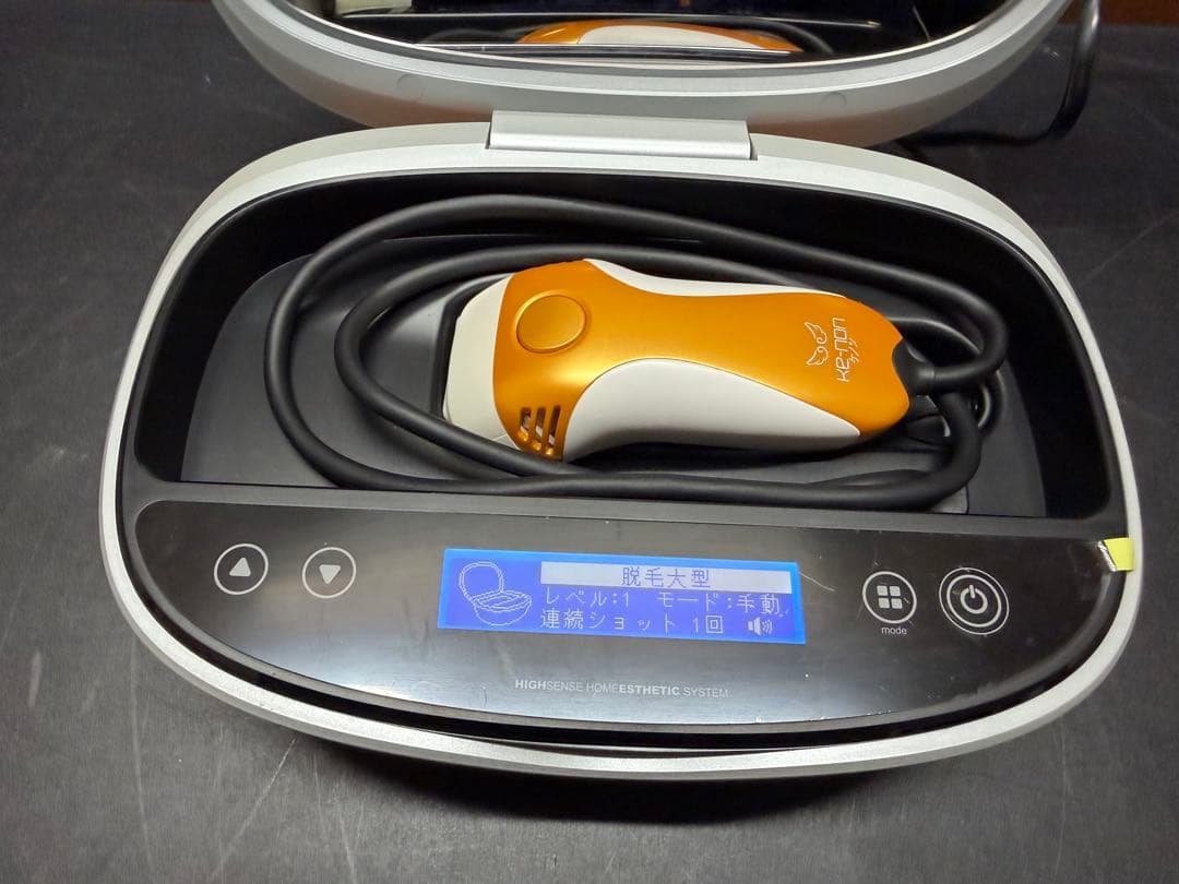 【KE-NON（ケノン）脱毛器 ver.4.1 オレンジ】