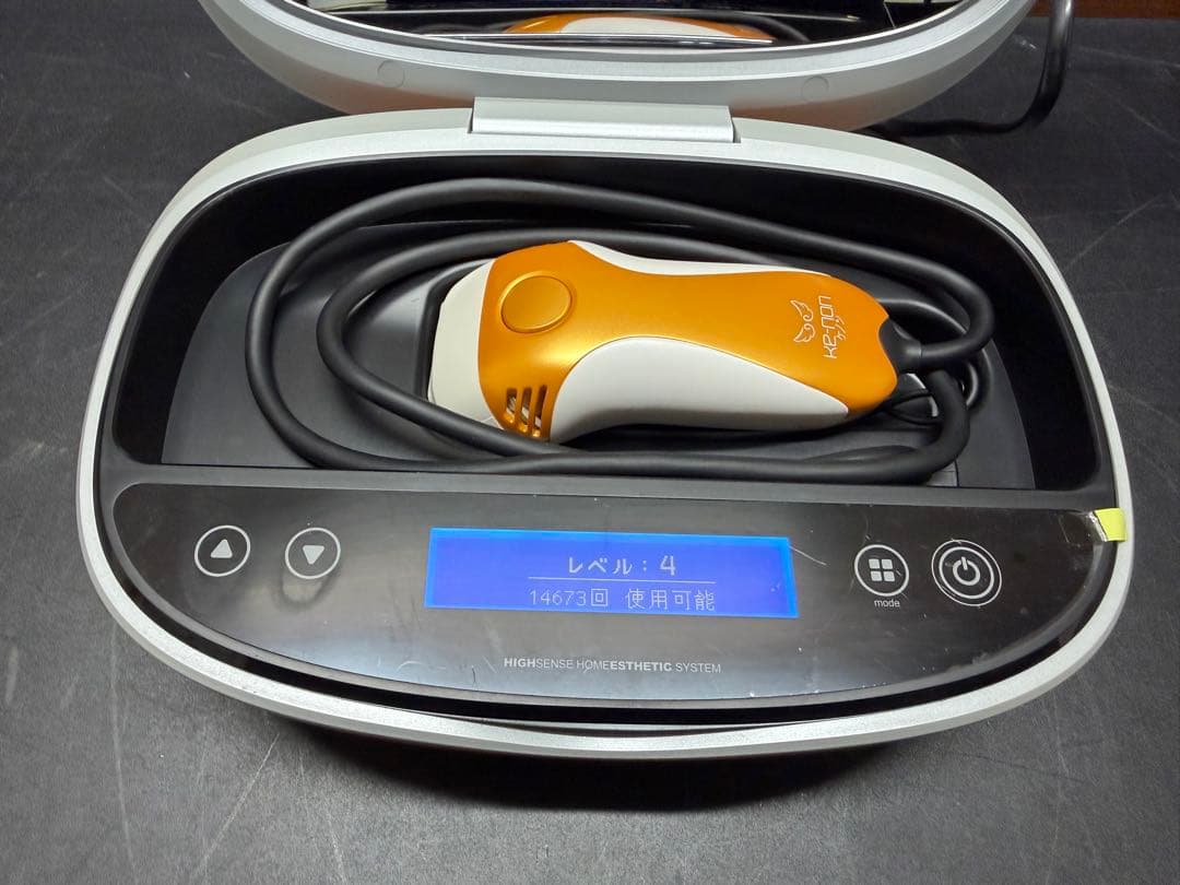 【KE-NON（ケノン）脱毛器 ver.4.1 オレンジ】