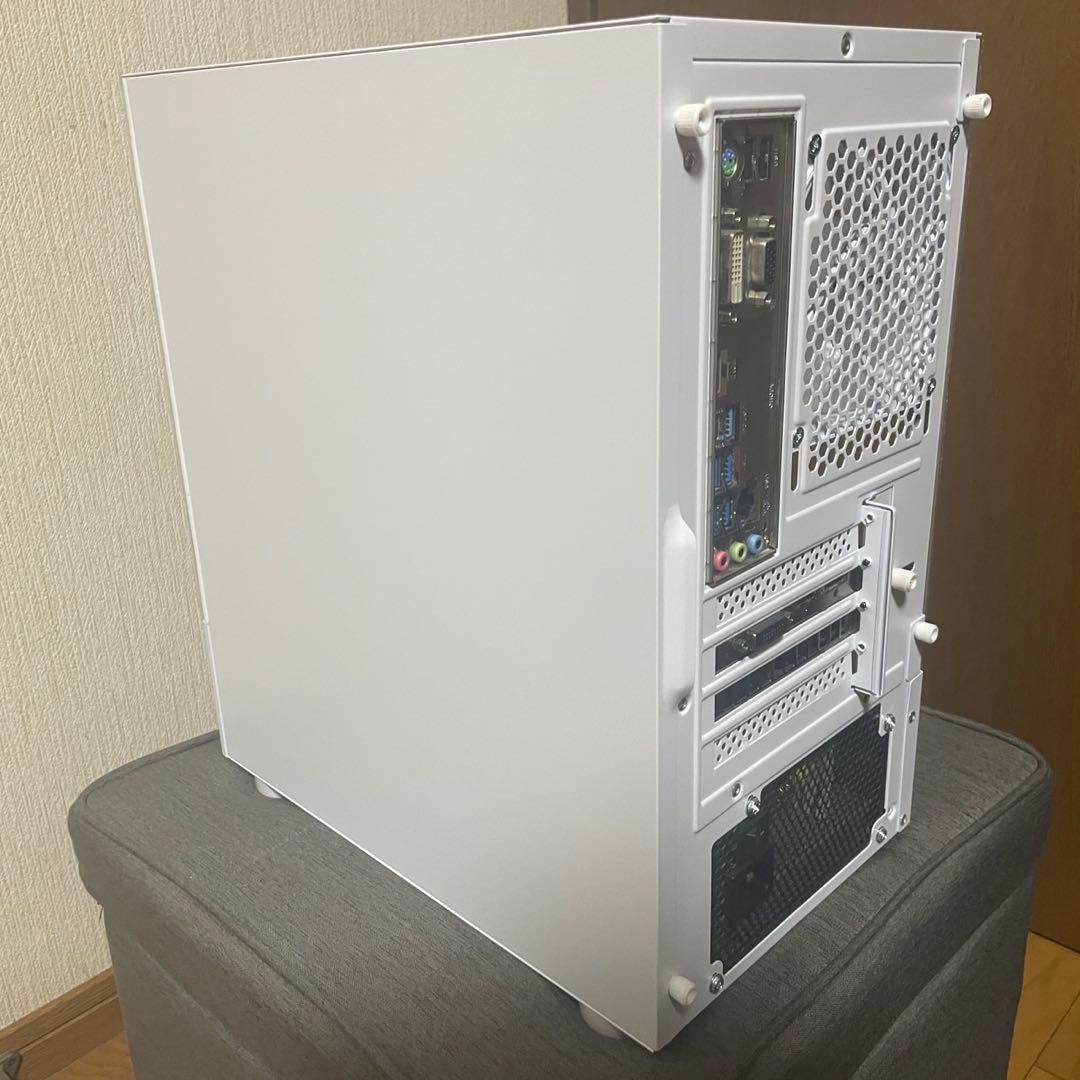 高性能白ゲーミングPC GTX1660Super(RTX3060並) SSD搭載