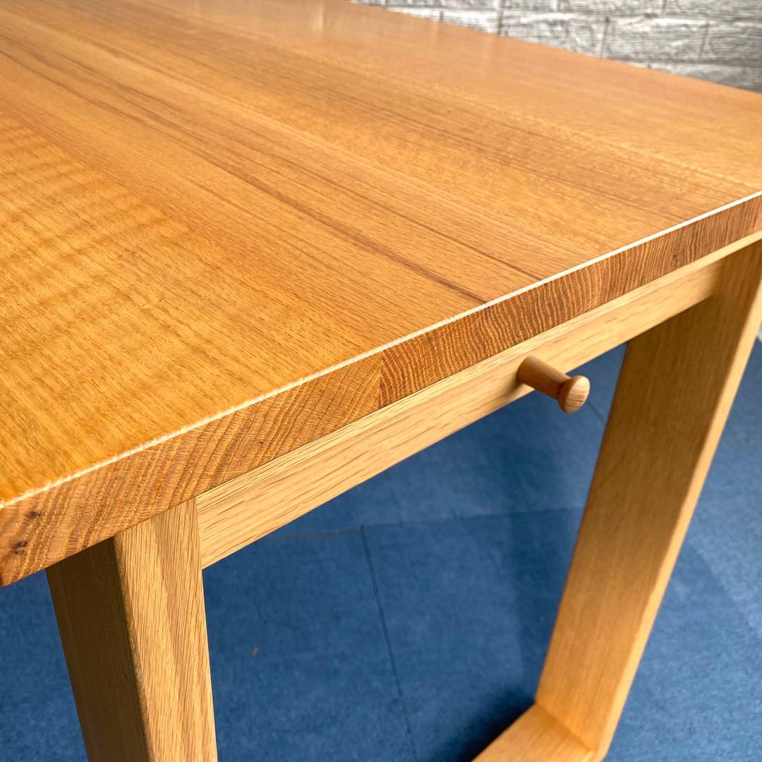 国産 飛騨産業 HIDA キツツキ オーク無垢材 デスク 机 作業台 4