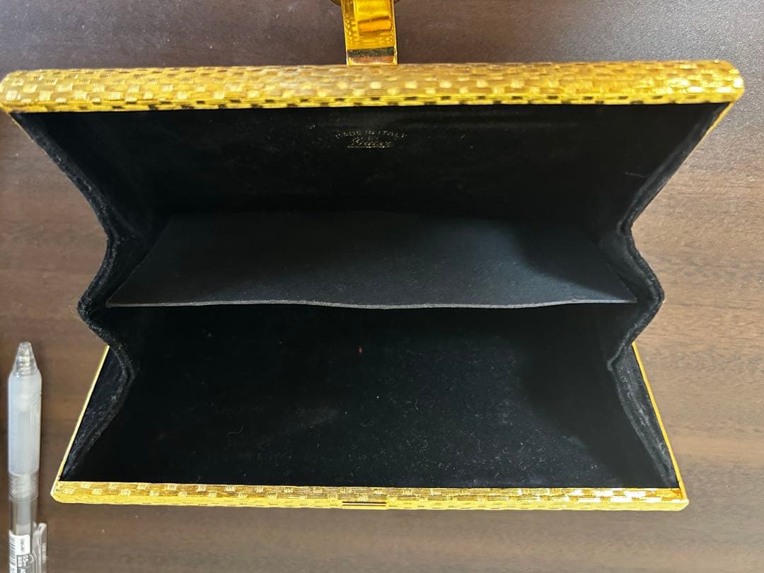 【9/14処分予定】オールドグッチ クラッチバッグ ゴールド ヴィンテージ