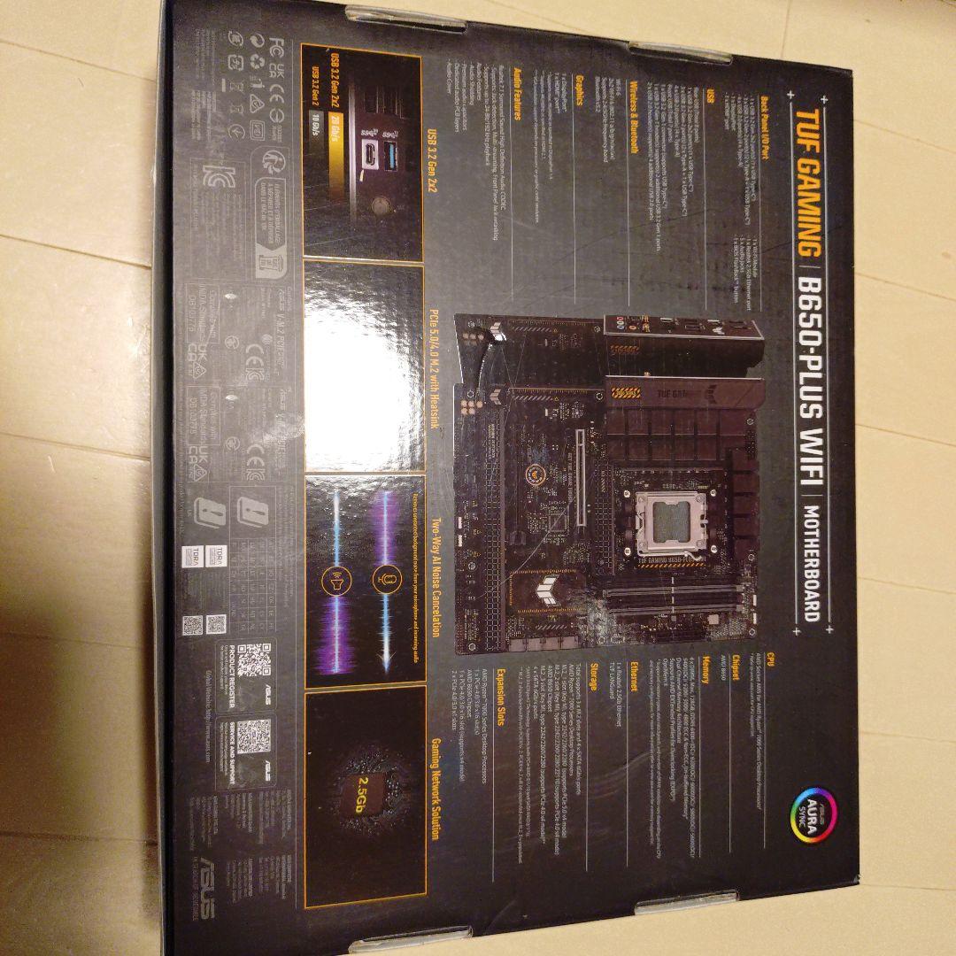 ASUS TUF GAMING B650-PLUS WIFI　マザーボード