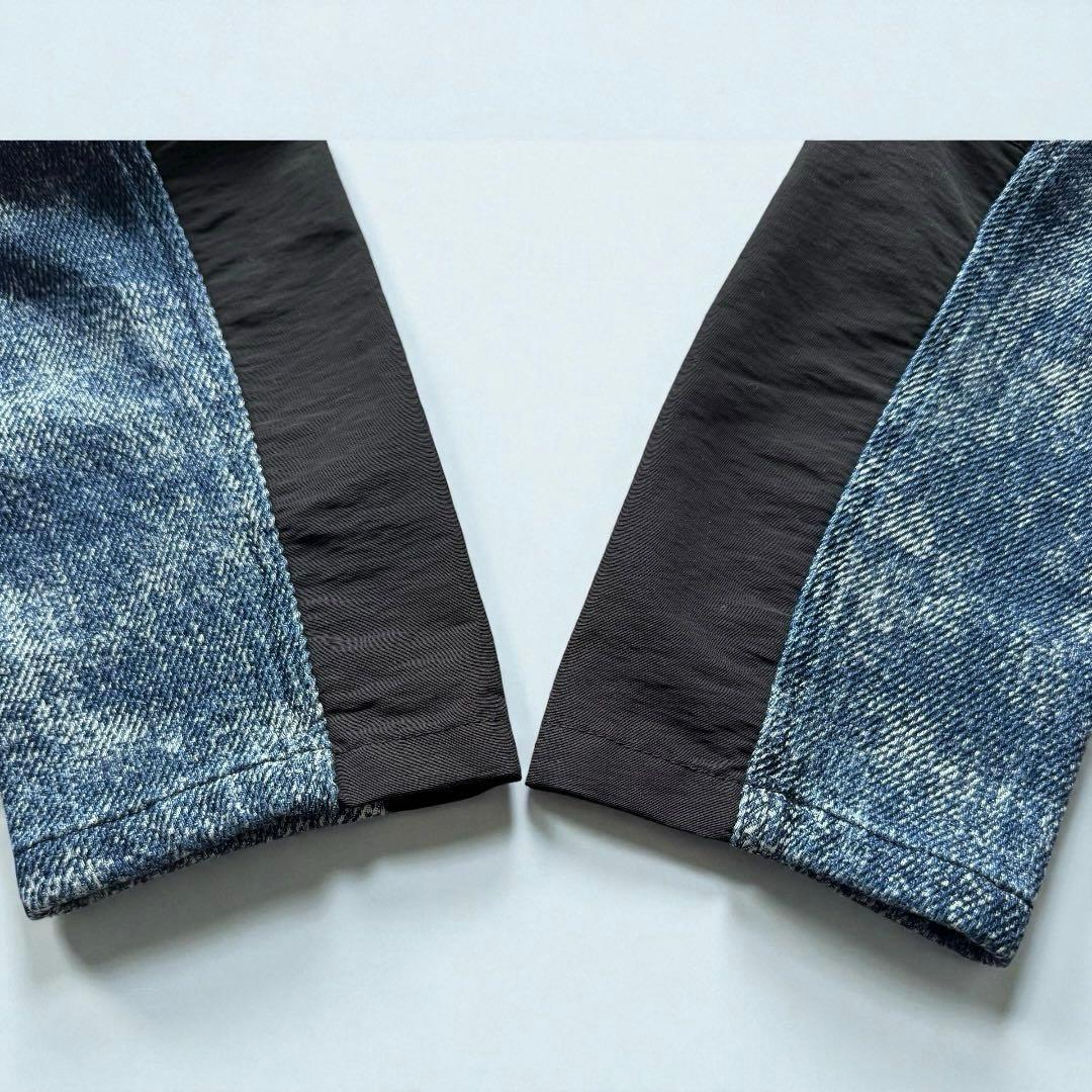 芽風 MEFU 2025年モデル デニム切替ジャケット 未使用 タグ付