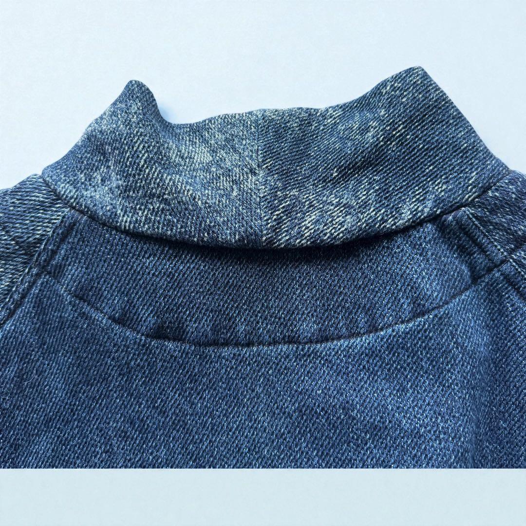 芽風 MEFU 2025年モデル デニム切替ジャケット 未使用 タグ付