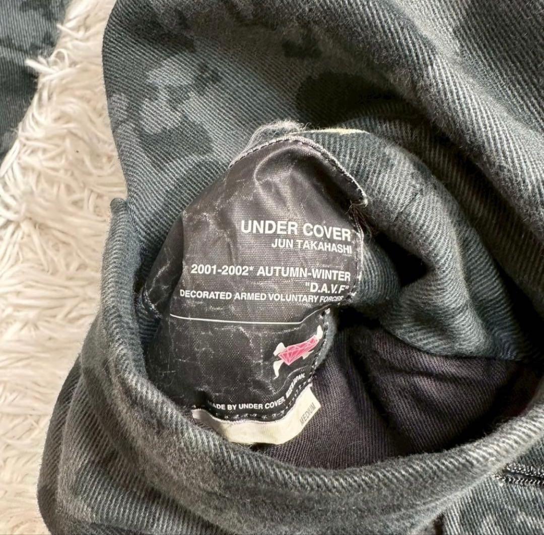 01aw UNDER COVER 01AW D.A.V.F スカル期 ジャケット