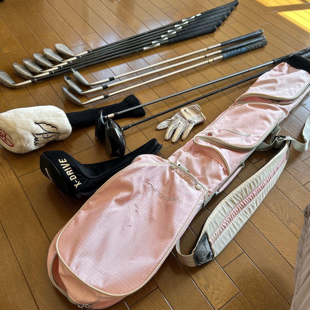 初心者〜中級者　ゴルフクラブセット　メンズ　高身長女性