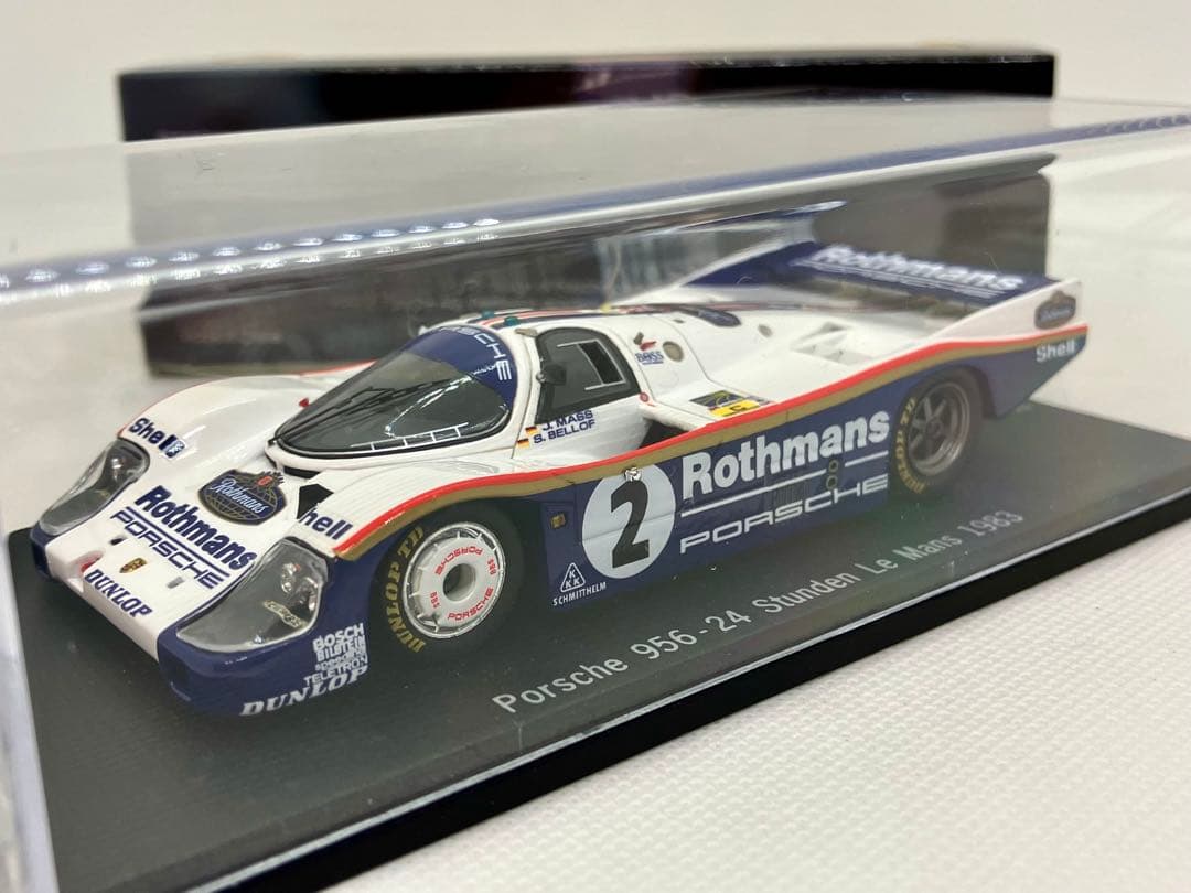 ★ロスマンズ ポルシェ 956★S.ベロフ/J.マス★限定800個★1/43★