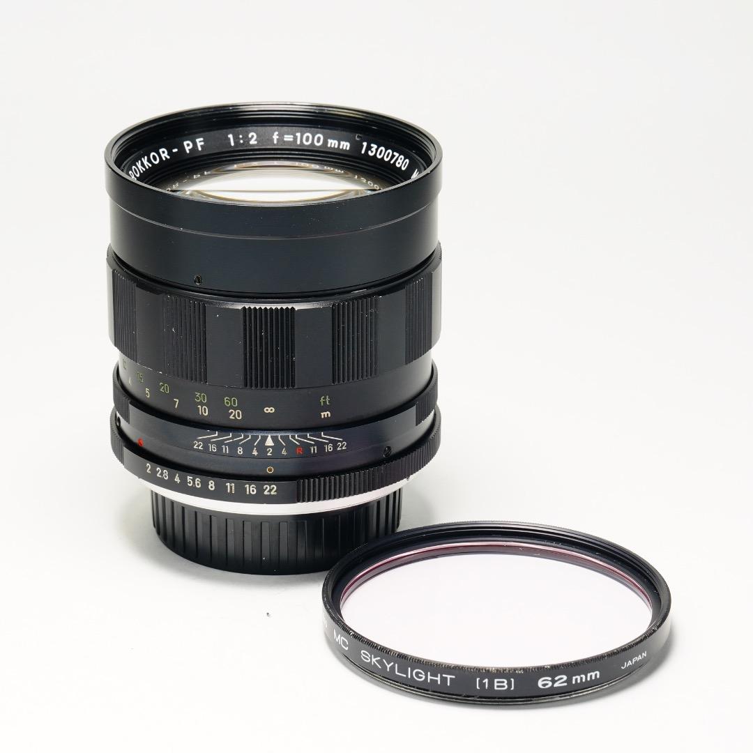 【希少】ミノルタ AUTO TELE ROKKOR-PF 100mm F2 80