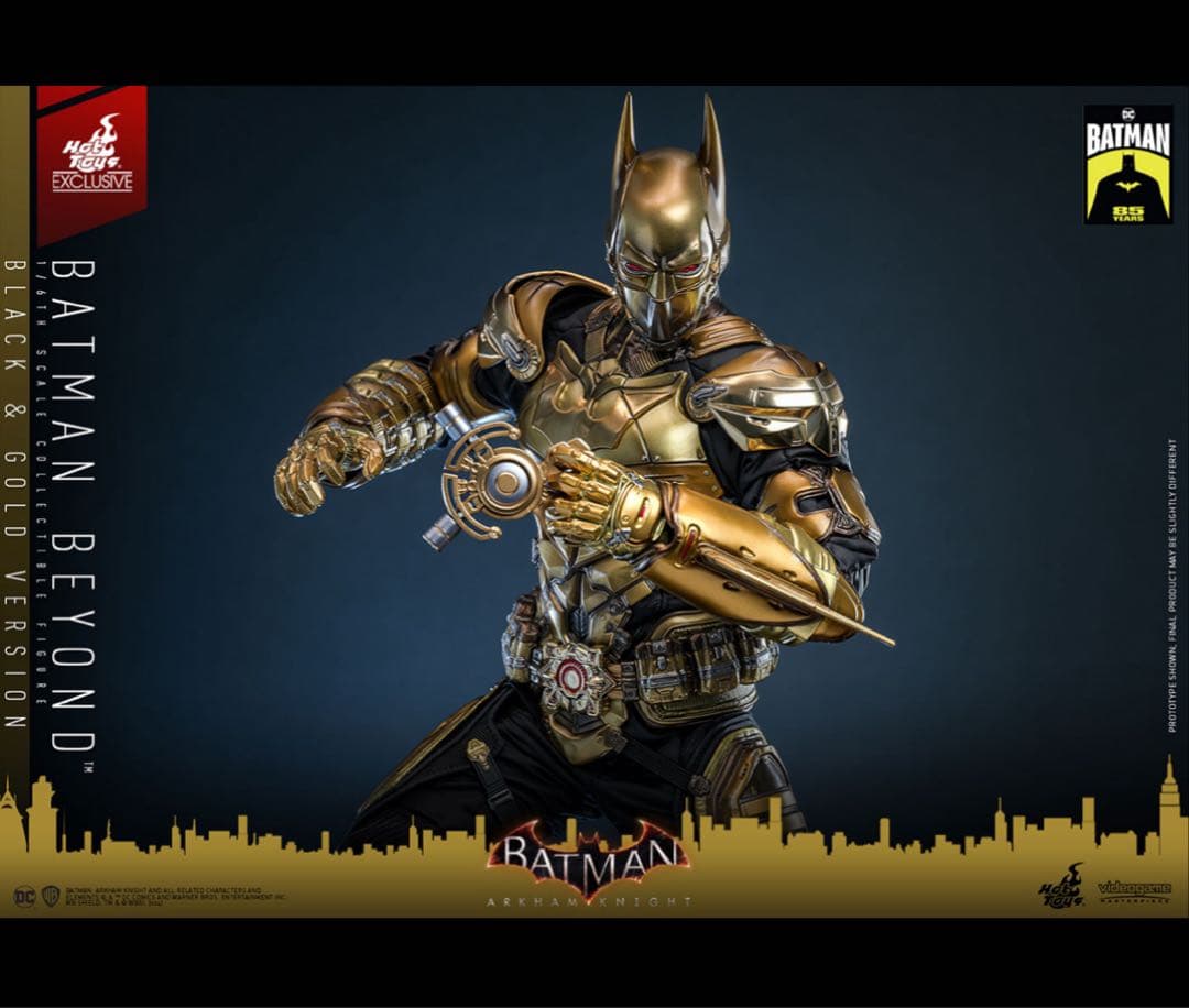 【美品】 バットマン　アーカム・ナイト　ザ・フューチャー　ブラック＆ゴールド版