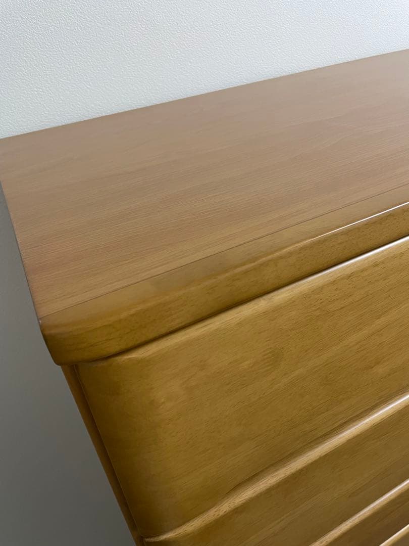 ニトリ　収納　タンス　ハイチェスト(オウカ2 DVD90HC WH)