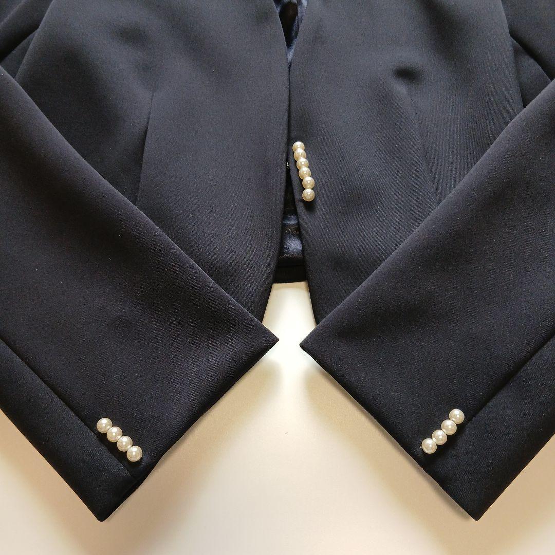 本日限定価格 フォーマル ママスーツ ワンピース ドレス ネイビー 卒業式