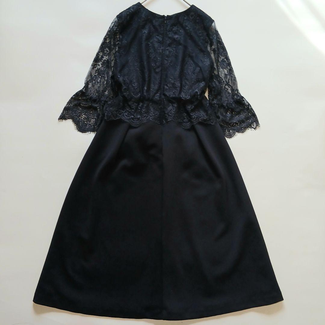 本日限定価格 フォーマル ママスーツ ワンピース ドレス ネイビー 卒業式