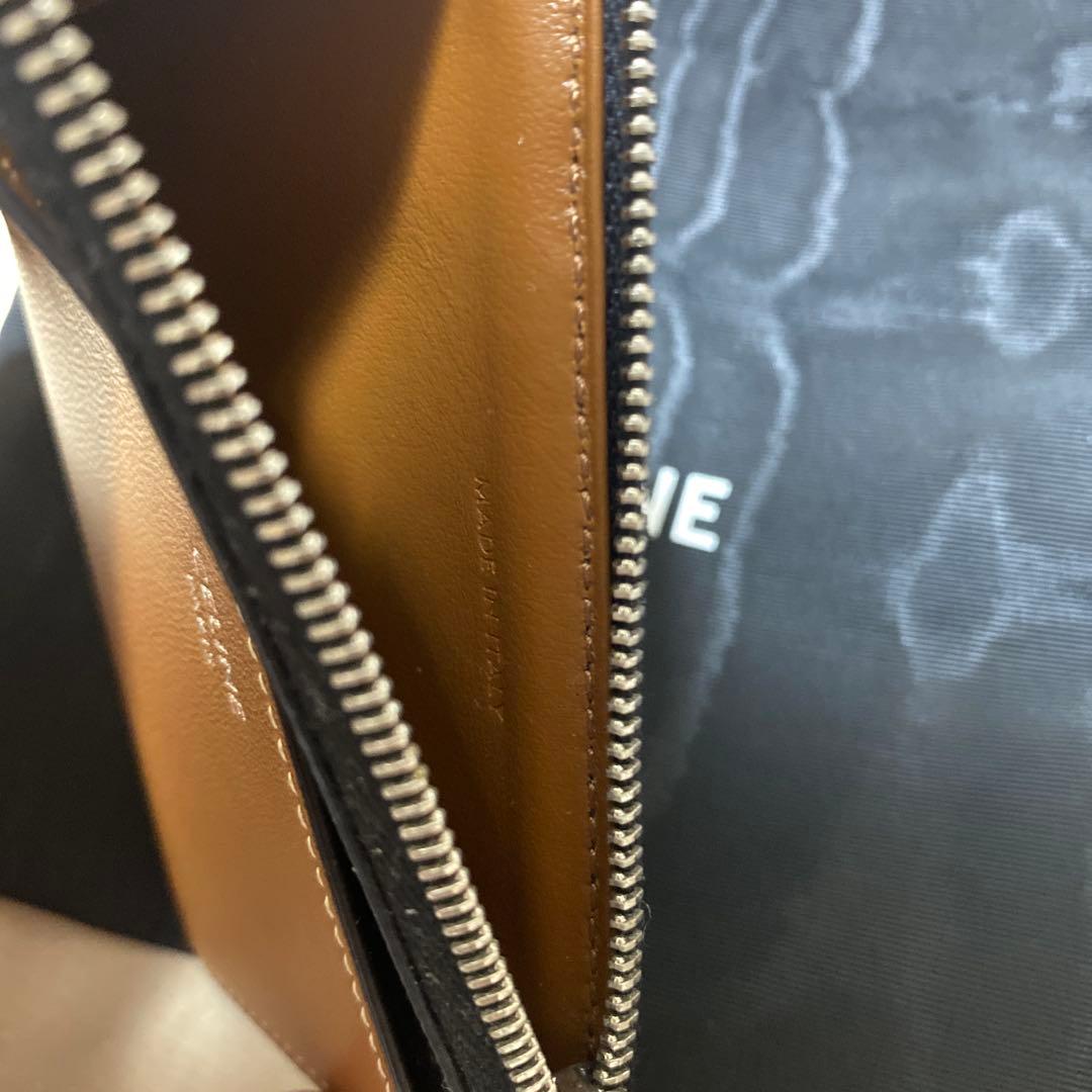 【シルバー金具】セリーヌ カードケース トリオンフキャンバス 正規品