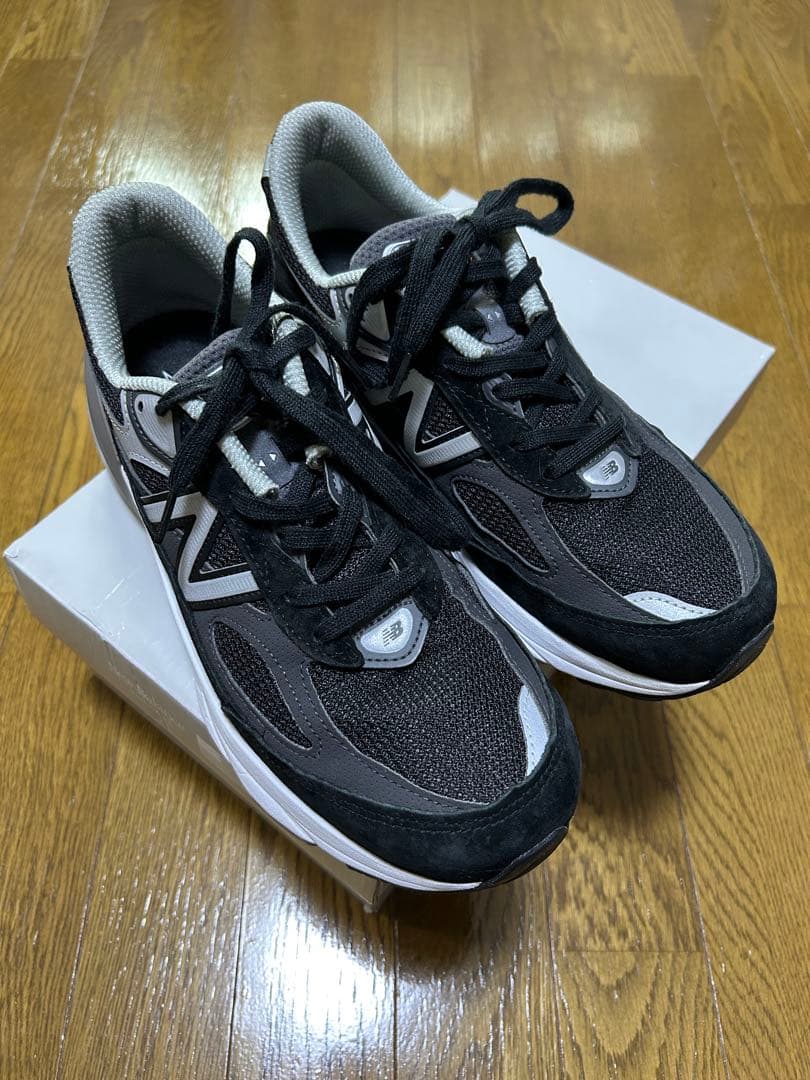 シューズ NEW BALANCE M990 V6 BLACK MADE IN USA
