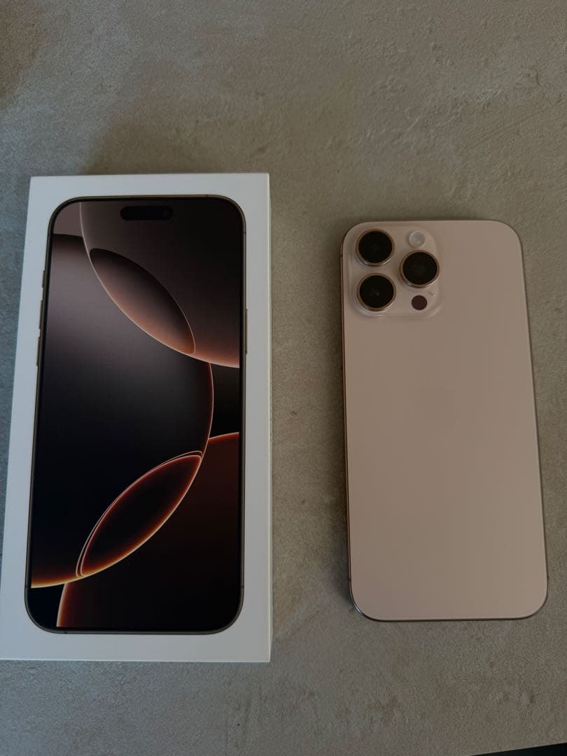 iPhone Pro MAX 512GB デザートチタニウム　SIMフリー