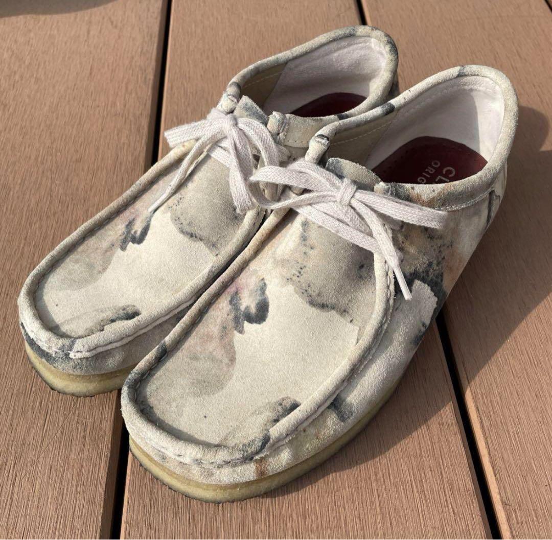 【美品】clarks wallabee