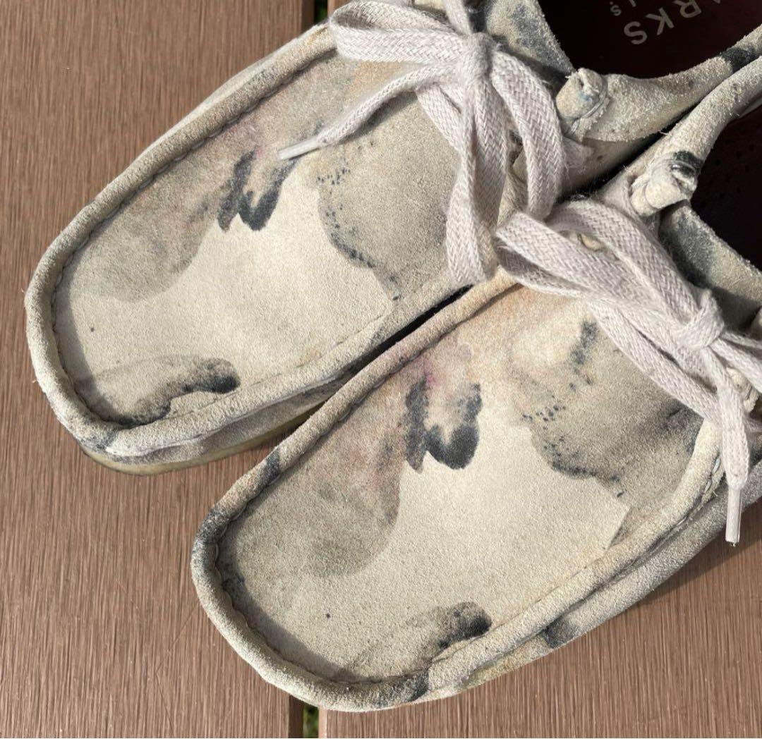 【美品】clarks wallabee