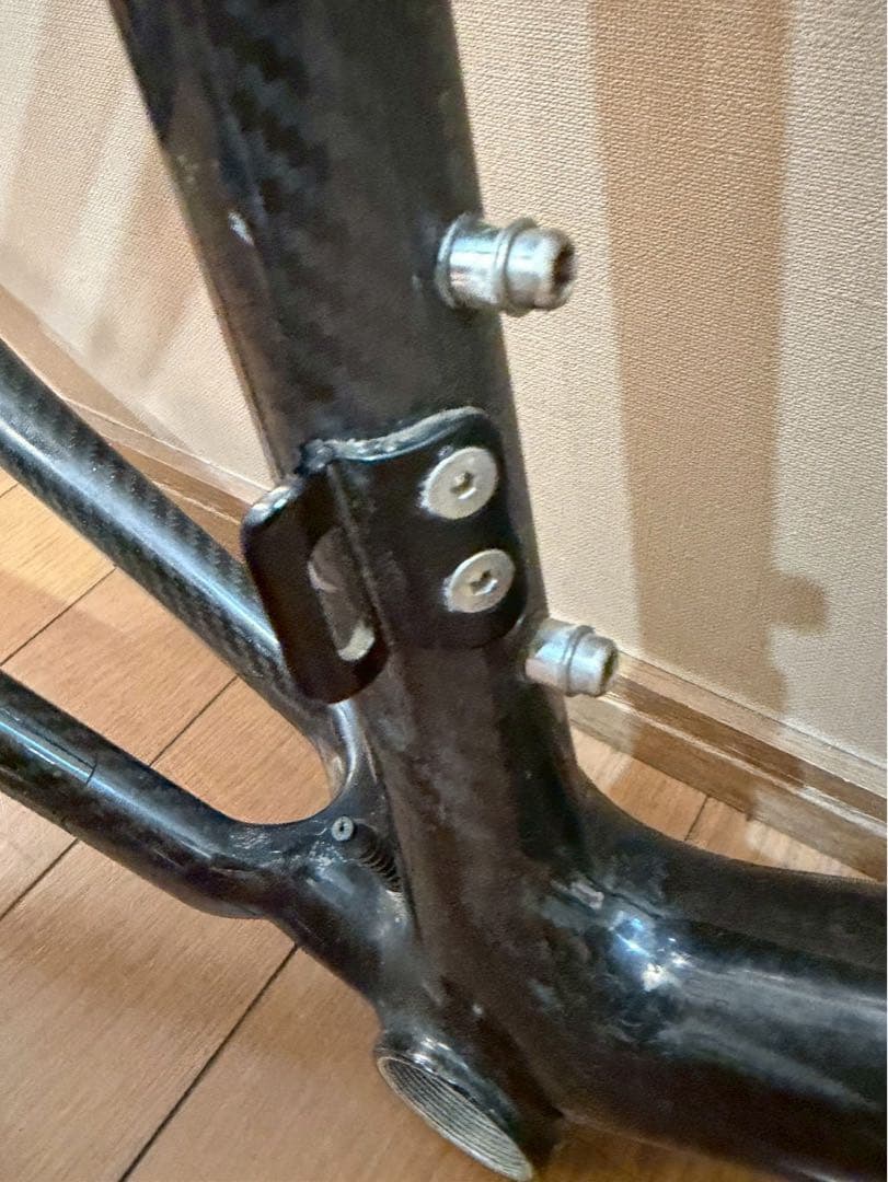 GIANT TCR C ZERO カーボンフレームセット ブラック