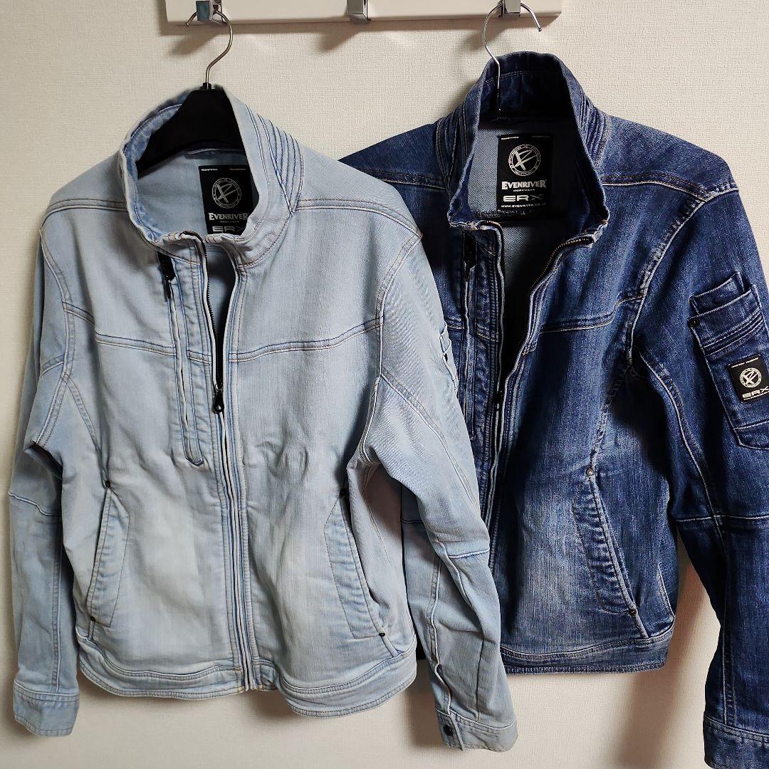 R、K様ご確認用イーブンリバー　ストレッチデニム 上下2着セット上LL下Lサイズ