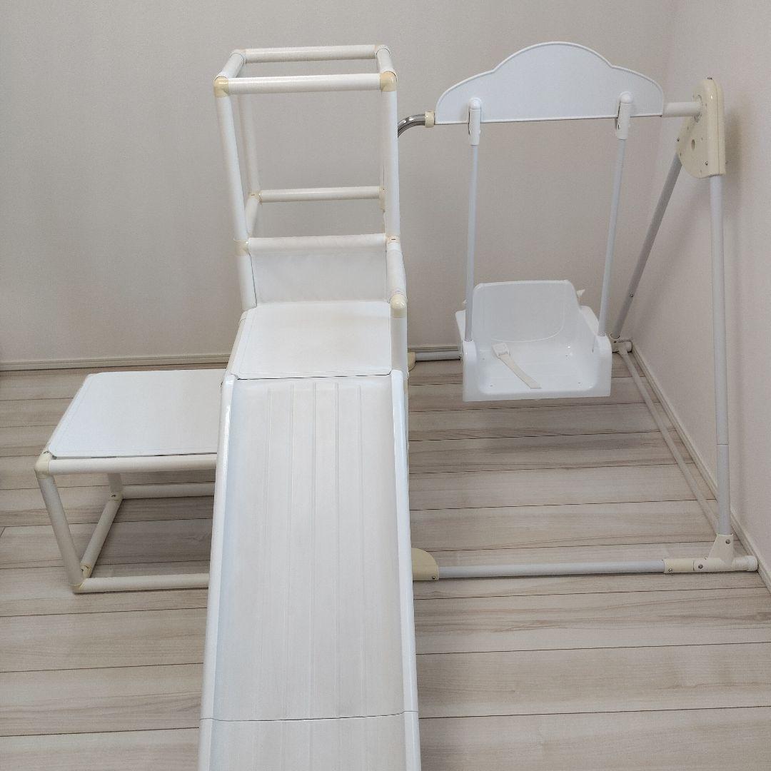 野中製作所　キッズパーク　すべり台・ジャングルジム・ブランコ（鉄棒）付き