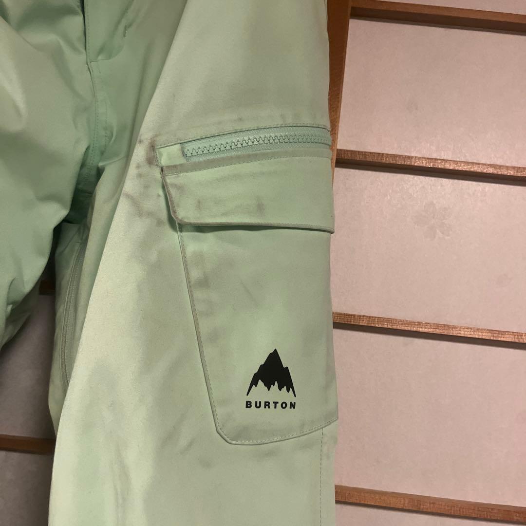 Burton フード付きスノーボードウェア ミントグリーン