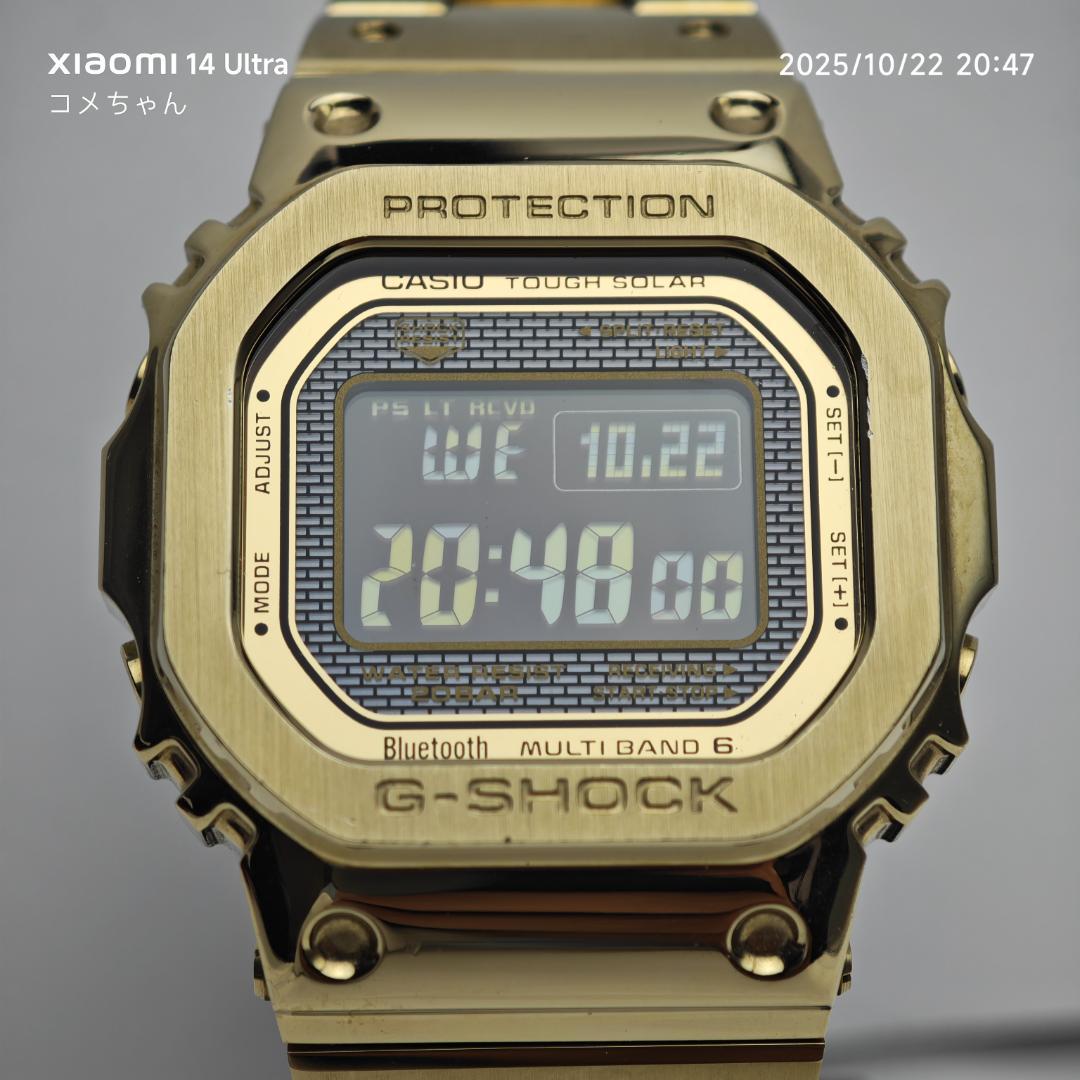 【良品】カシオ G-SHOCK　GMW-B5000GD-9JF