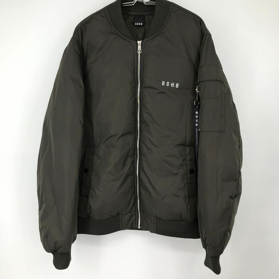 バガーチ　MA-1　L　カーキ　AK-69　BH-1585