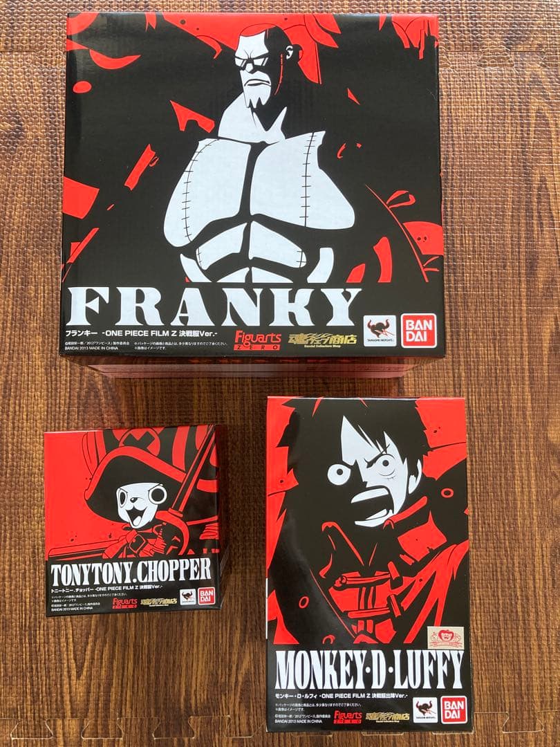 Figuarts Zero FILM Z ルフィ＆フランキー＆チョッパー