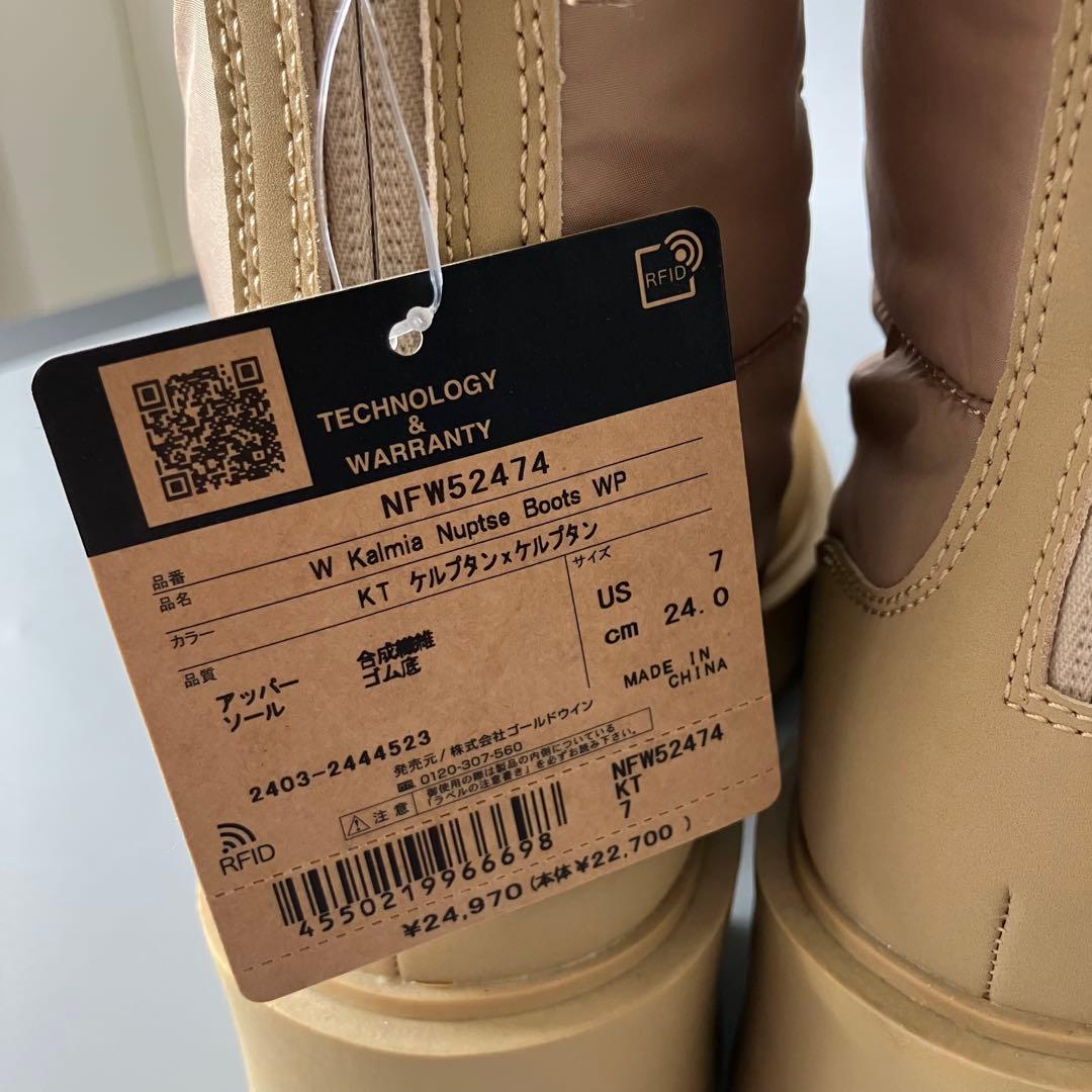 ◆新品未使用 THE NORTH FACE ヌプシ カルミア　ブーツ 24cm