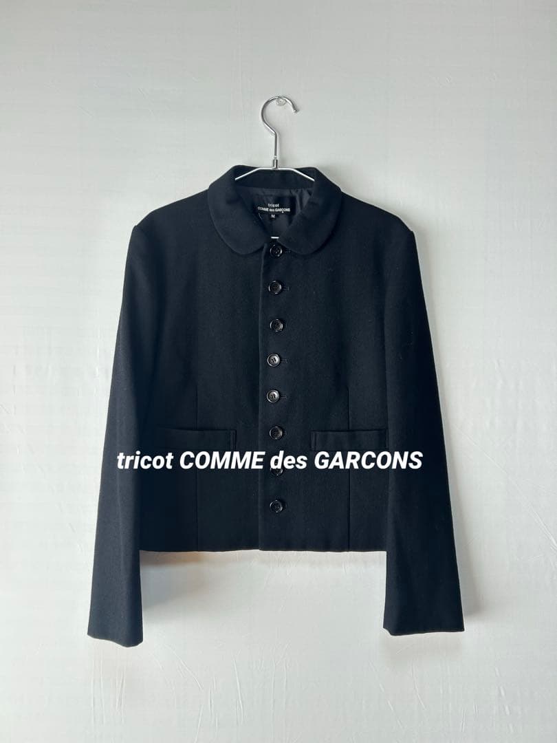 tricot COMME des GARCONS ウールジャケット M