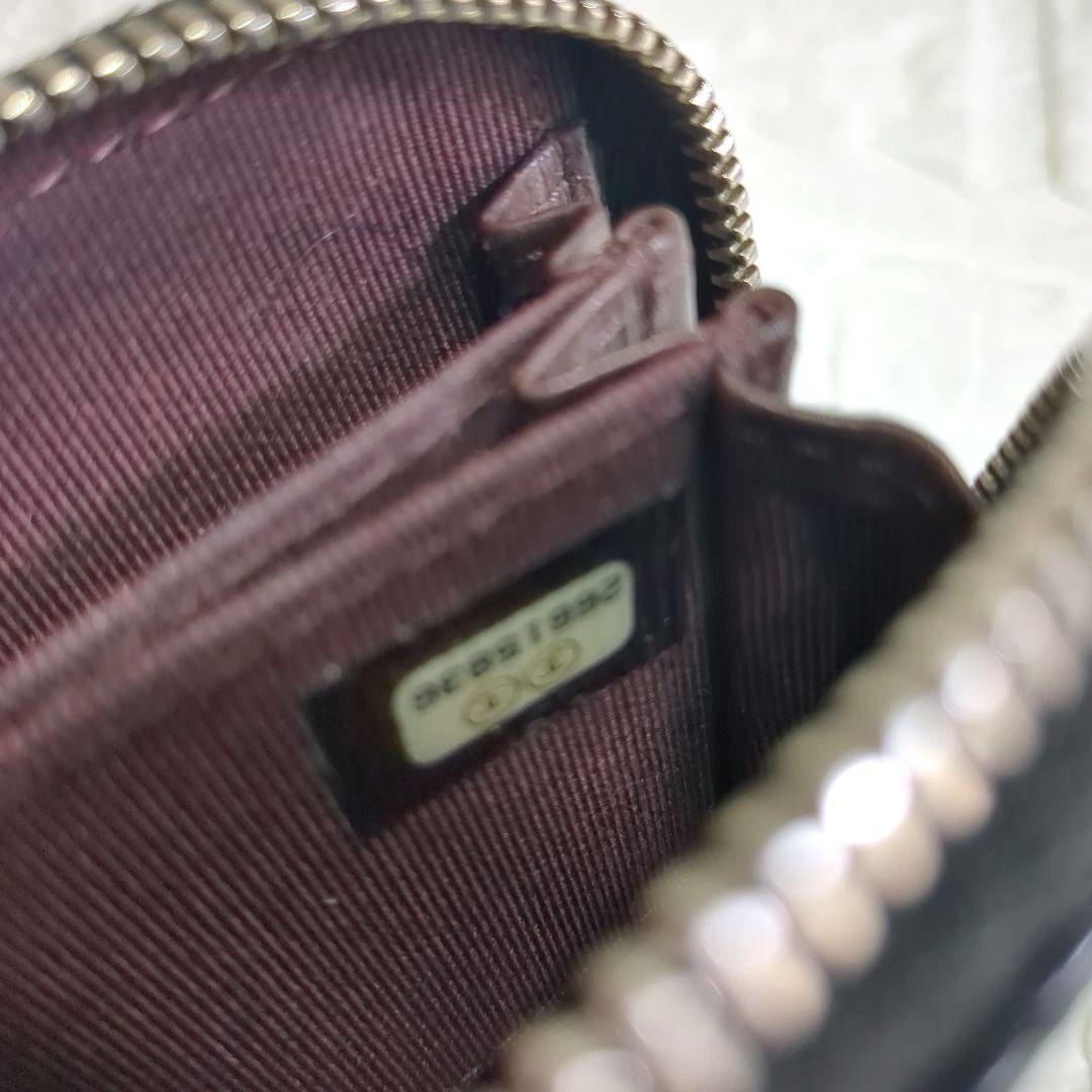 CHANEL シャネル マトラッセ ケース 小銭入れ 黒 シルバー