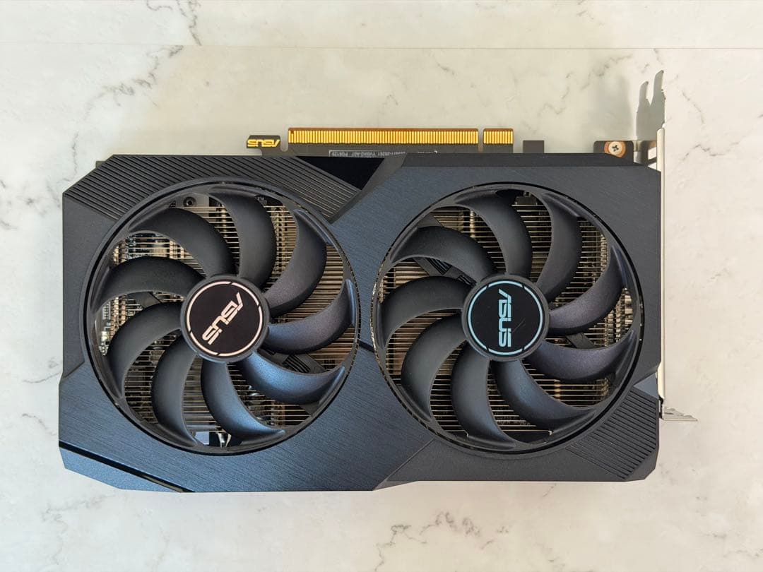 ASUS DUAL Radeon RX7600 O8G V2 グラフィックボード