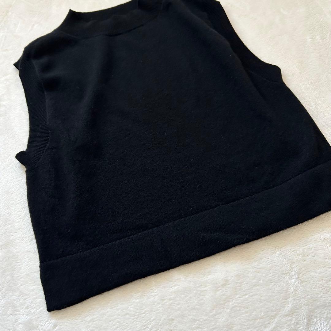 【美品】　2023AW マーガレットハウエル　ウールカシミヤ　ニットベスト
