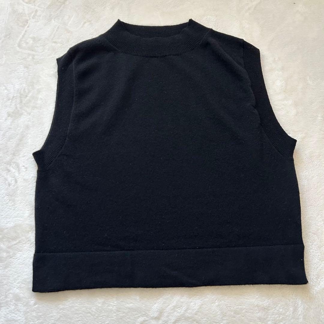 【美品】　2023AW マーガレットハウエル　ウールカシミヤ　ニットベスト