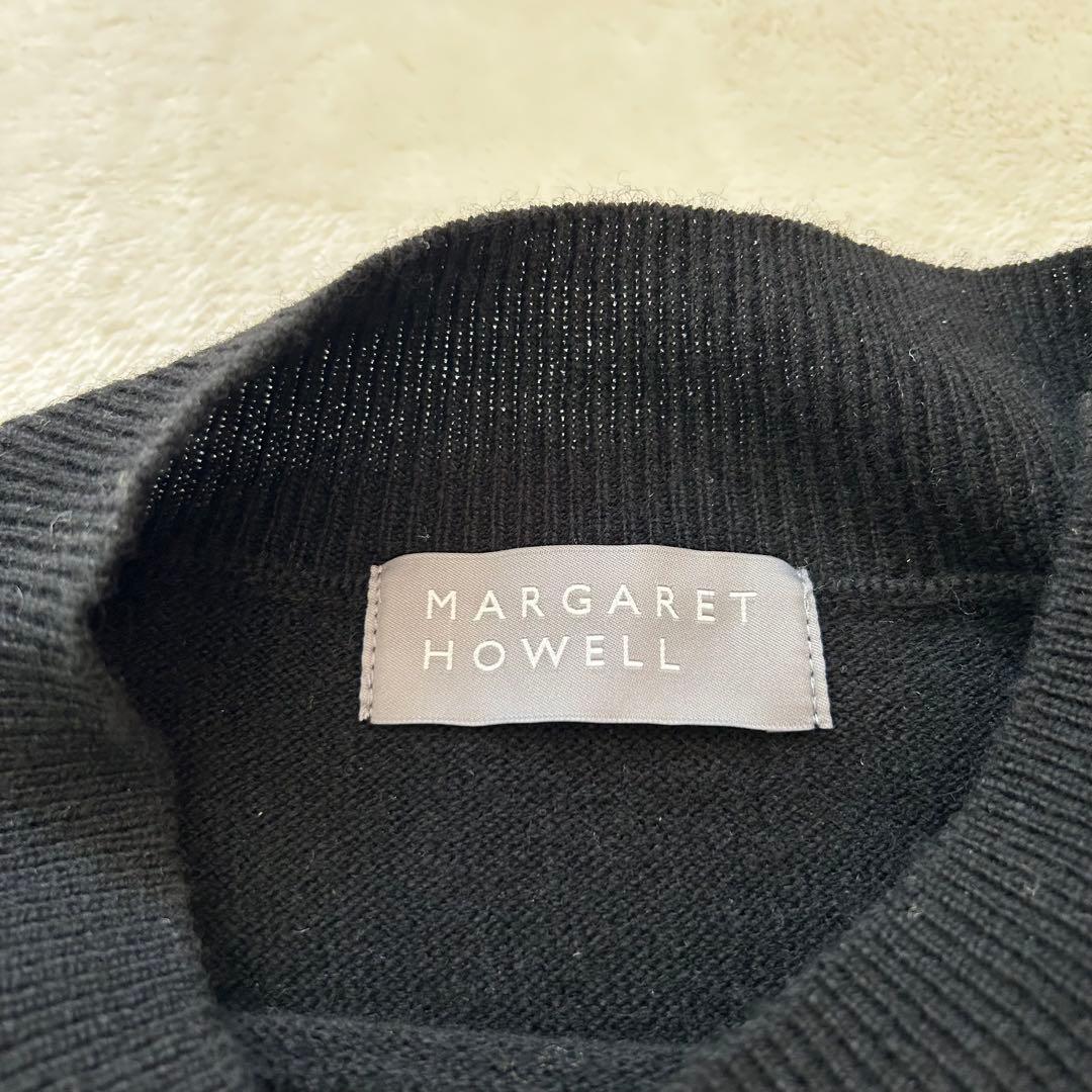 【美品】　2023AW マーガレットハウエル　ウールカシミヤ　ニットベスト