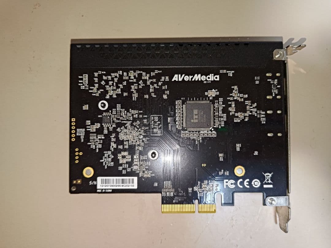 LIVE gamer 4k AVerMedia GC573 内蔵キャプチャボード
