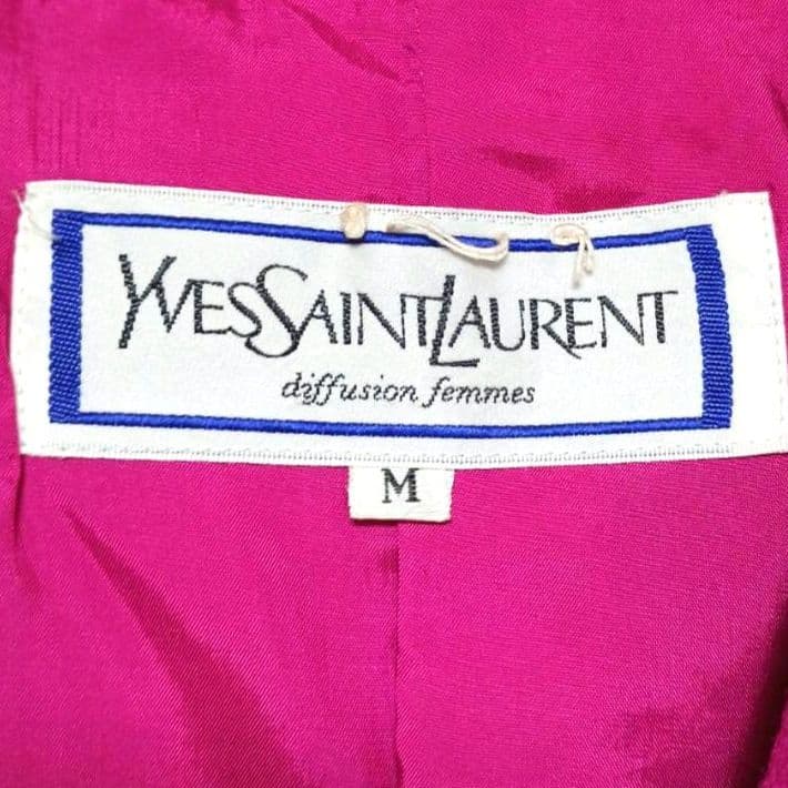 tanakas08228様✨イヴ・サンローラン ジャケットコート ウー　Mサイズ