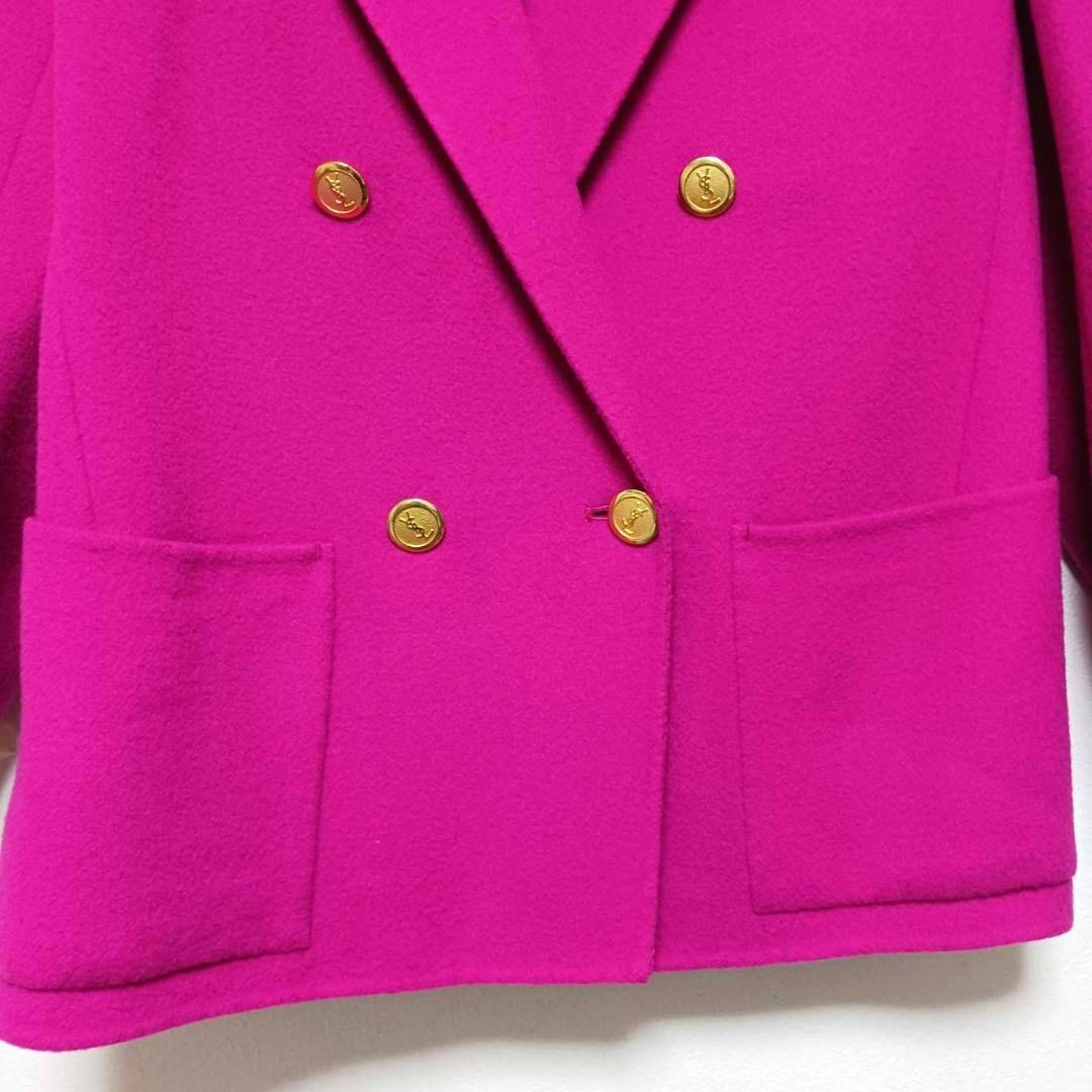 tanakas08228様✨イヴ・サンローラン ジャケットコート ウー　Mサイズ