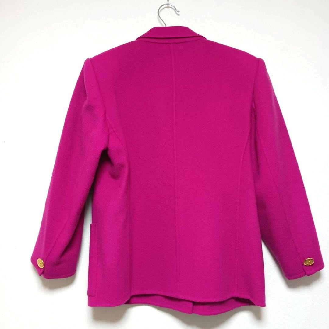 tanakas08228様✨イヴ・サンローラン ジャケットコート ウー　Mサイズ