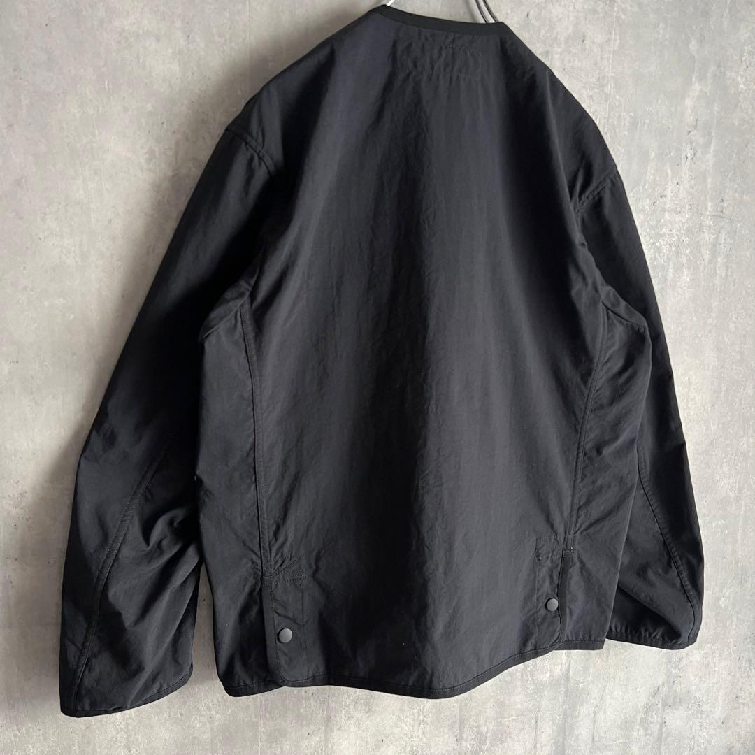 COMME des GARCONS HOMME　ナイロン　ノーカラージャケット