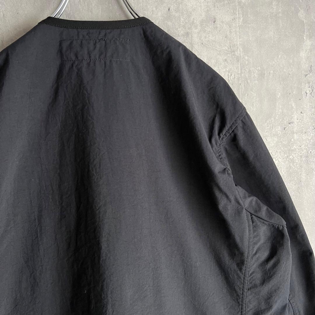 COMME des GARCONS HOMME　ナイロン　ノーカラージャケット