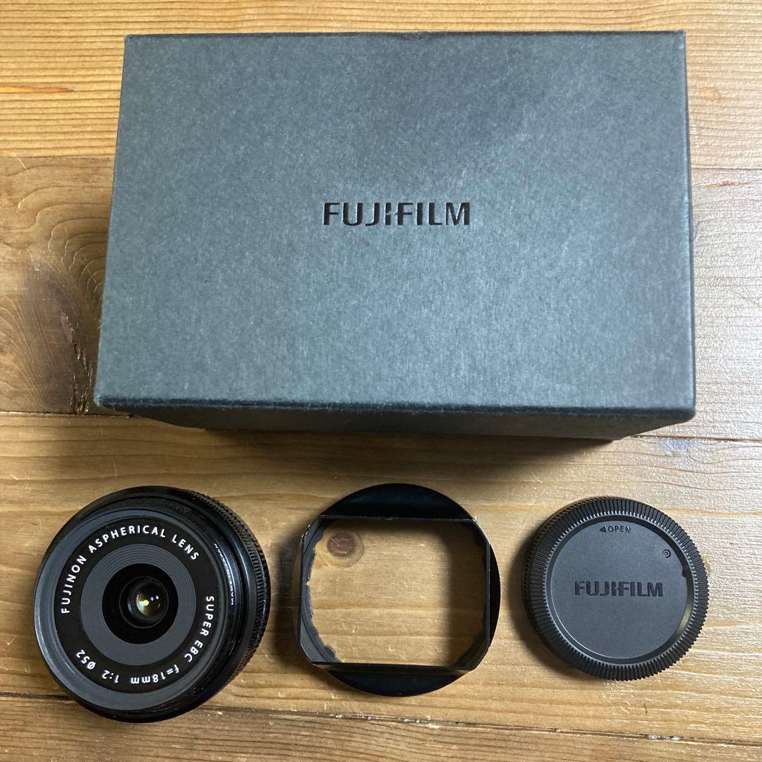 富士フィルム　FUJIFILM 富士フイルム　XF18mm F2